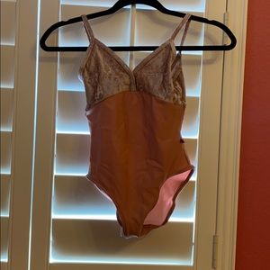 Custom pink XS Yumimo leotard NWOT